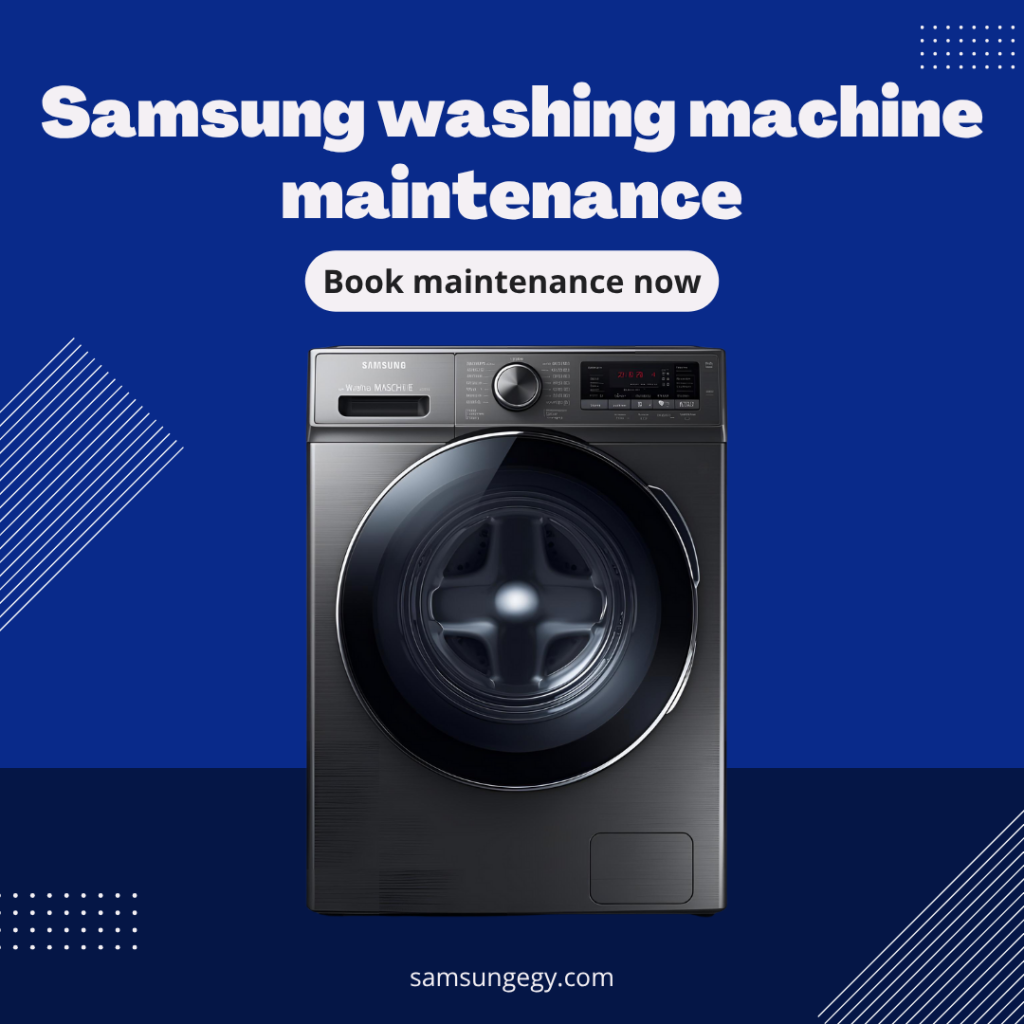 Samsung washing machine maintenance